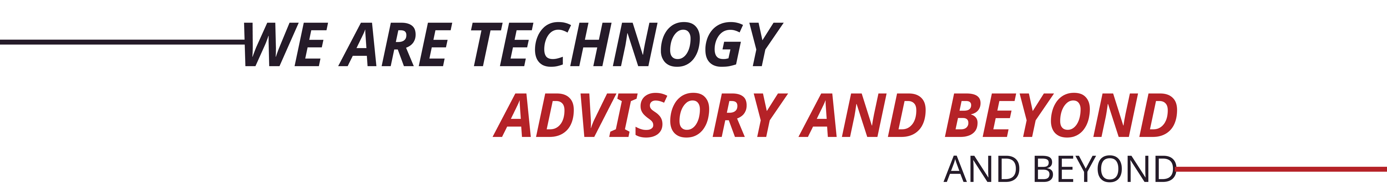 WE ARE TECHNOGY